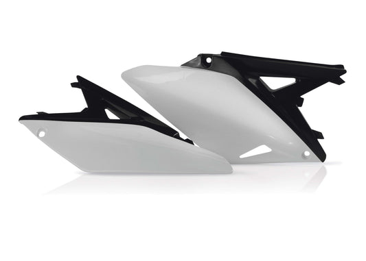 LATERALI PORTANUMERO RMZ 250 10-16 ACERBIS BIANCO/NERO
