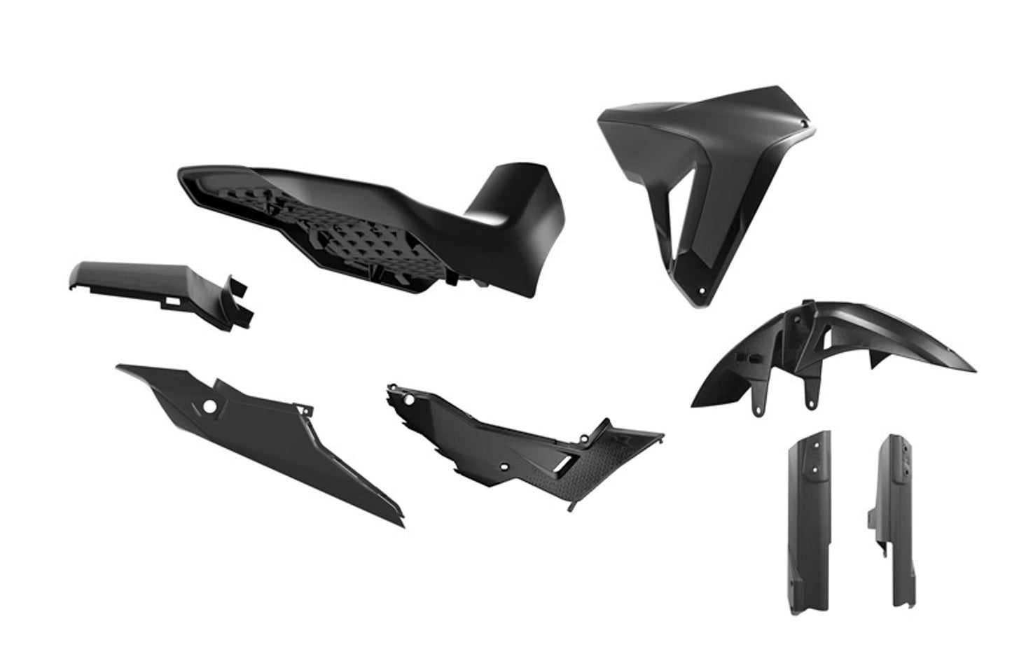 Kit Plastiche Racetech HONDA TRANSALP 750 REVOLUTION 2023-2025 Kit NERO