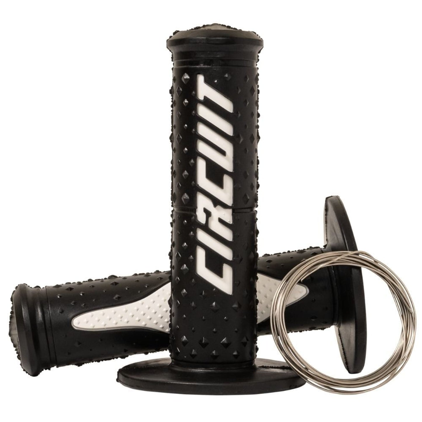 Manopole Circuit Electra Racing nero / bianco