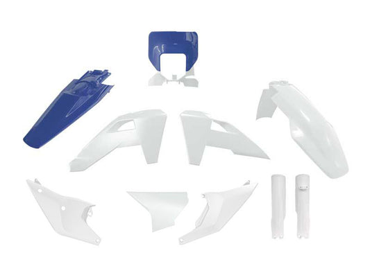 Kit Plastiche Racetech HUSQVARNA 125/150/250/300/350/450/501 CON PARASTELI 2024-2026 Kit Completo Enduro