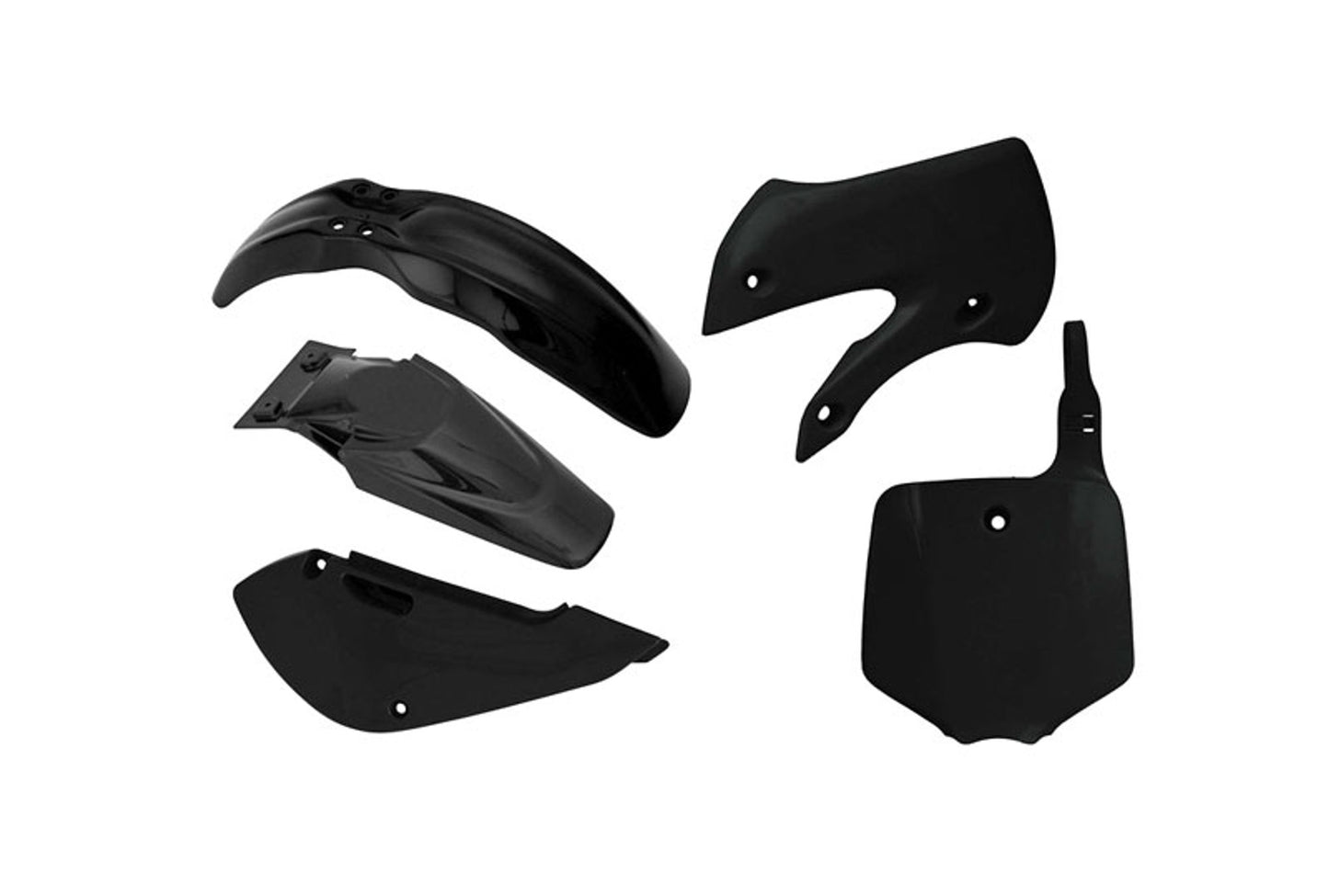 Kit Plastiche Racetech KAWASAKI KX 65 2000-2026 Kit Completo Enduro Motocross NERO
