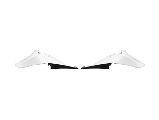 Convogliatori Racetech SUPERIORI YAMAHA YZ 450 2010-2013 BIANCO - NERO