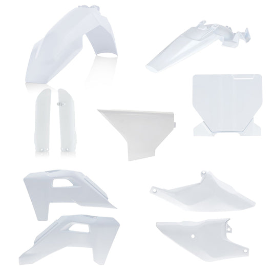 FULLKIT PLASTICA PER HU TC85 25 ACERBIS BIANCO
