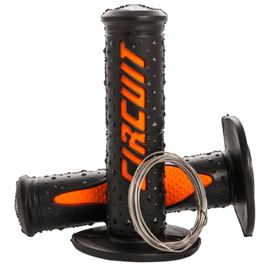 Manopole Circuit Electra Racing nero / arancione
