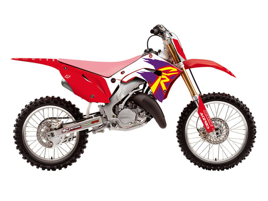 Kit Adesivi Retrò Blackbird Honda CR POLISPORT RESTYLE 2018 2002-2007