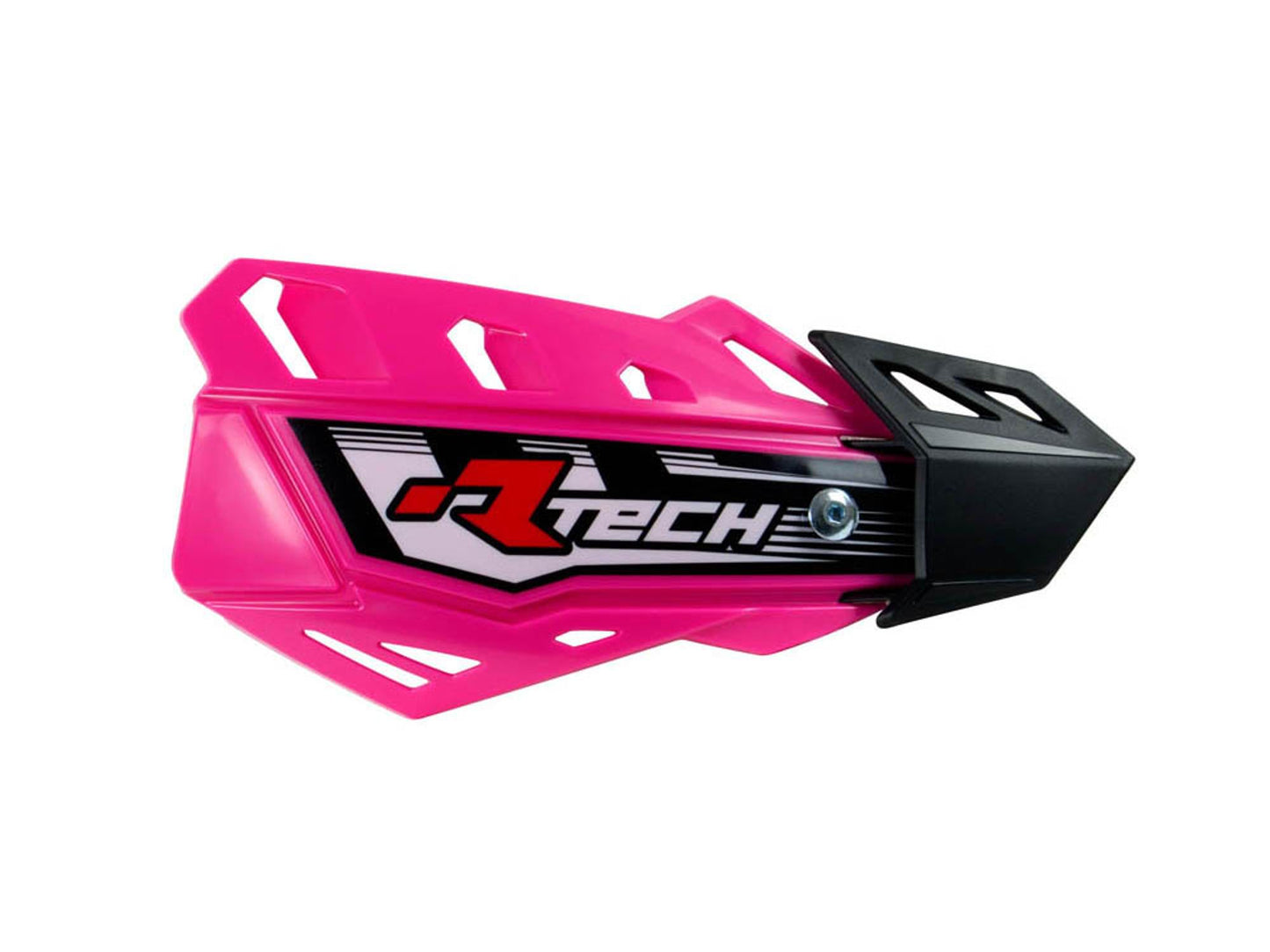 Paramani Racetech FLX CON KIT MONTAGGIO Protezione Mani Enduro ROSA FLUO