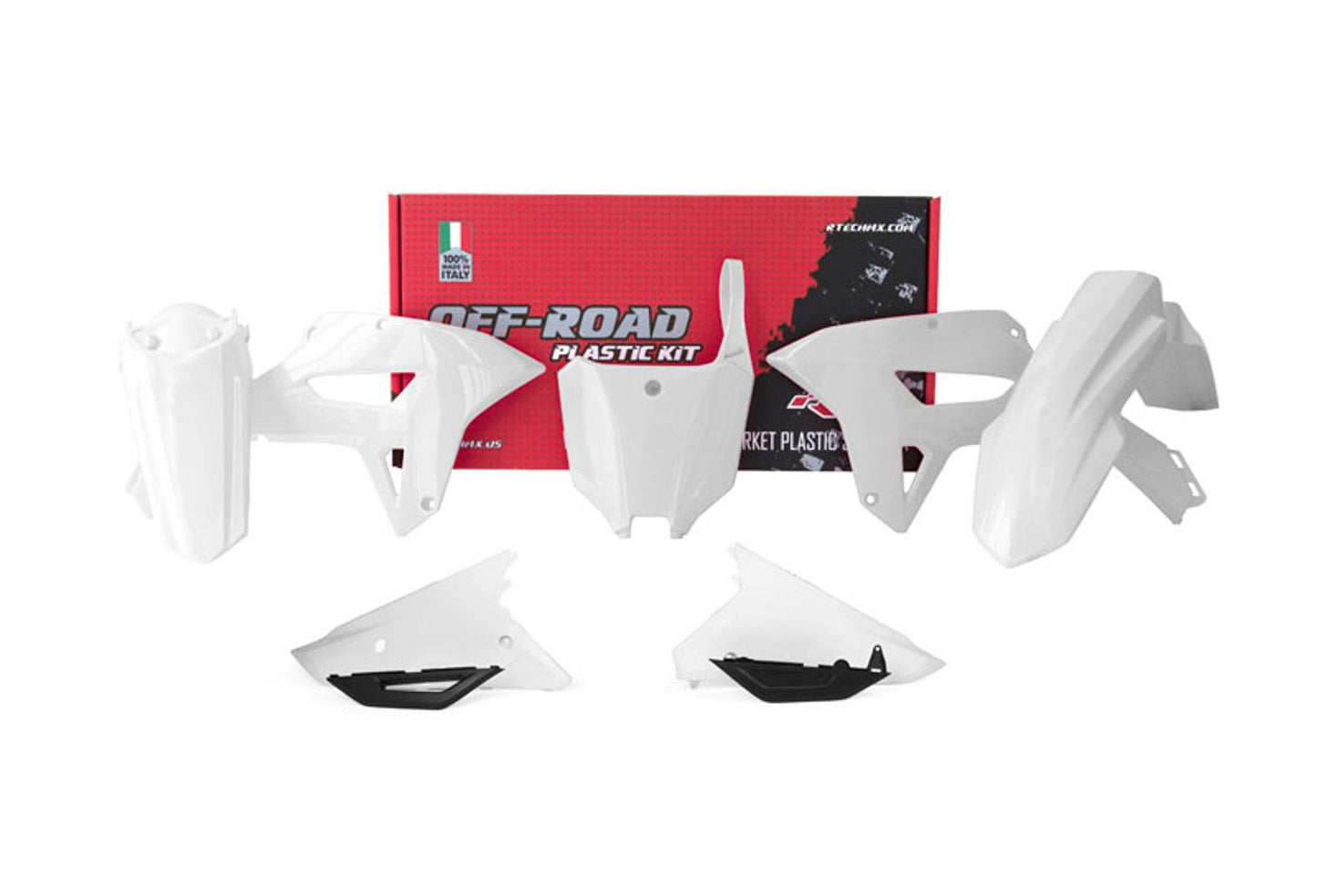 Kit Plastiche Racetech HONDA CRF 250/300/450 2021-2024 Kit Completo Enduro Motocross BIANCO