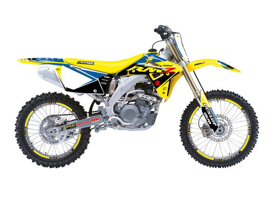 Kit Adesivi Dream 5 Chrome Blackbird Suzuki RM-Z 450 2005-2007