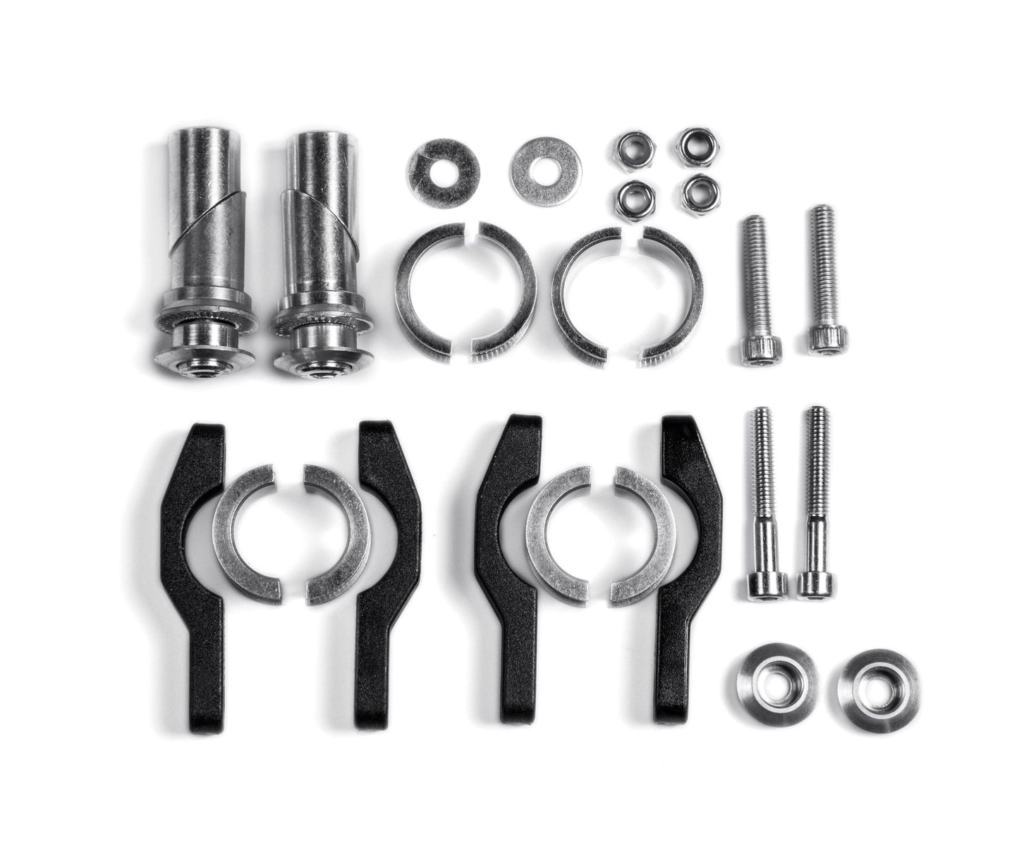 KIT MONTAGGIO PROFILE/BRUSH MANUBRIO ACCIAIO ACERBIS