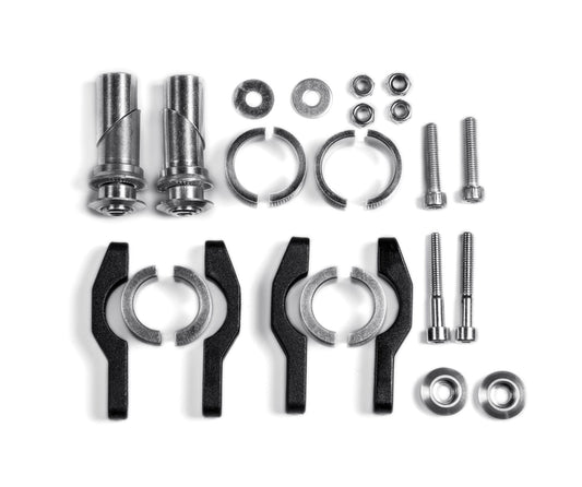 KIT MONTAGGIO PROFILE/BRUSH MANUBRIO ACCIAIO ACERBIS