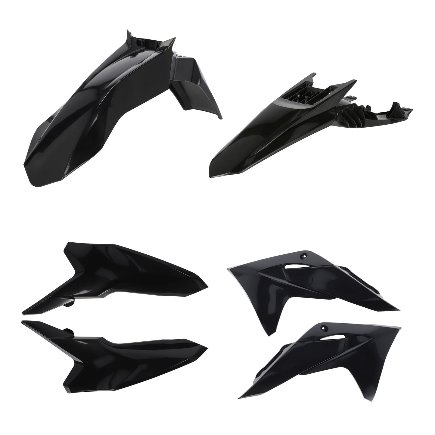 KIT PLASTICHE COMPATIBILE PER GAS GAS MC65 24 ACERBIS NERO