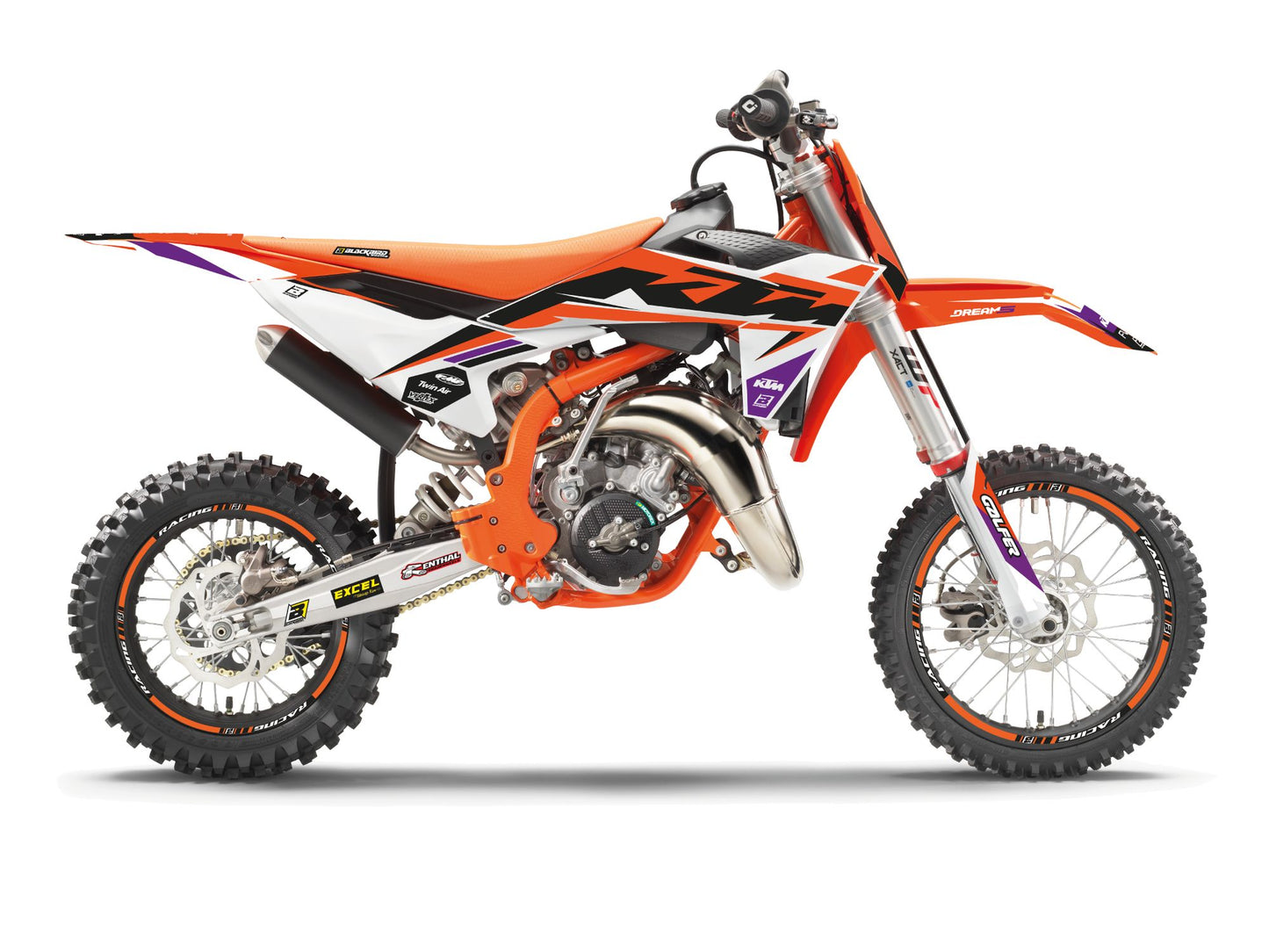 Kit Adesivi Dream 5 Blackbird Ktm SX 65 2024-2026