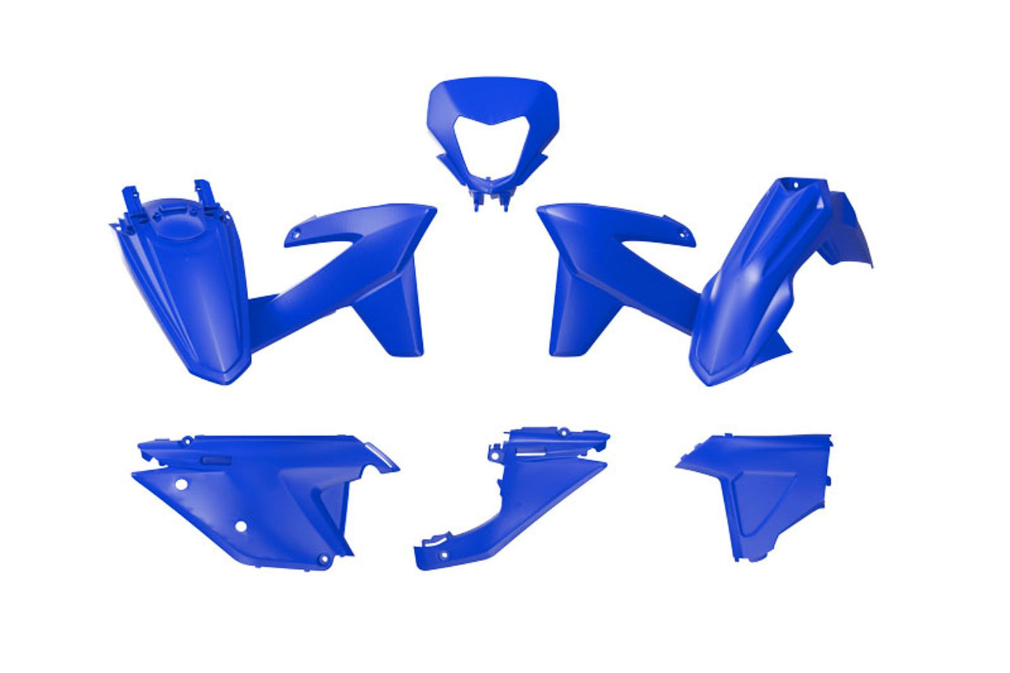 Kit Plastiche Racetech SHERCO 125/250/300/450/500 SENZA PARASTELI 2025-2026 Kit Completo Enduro BLU