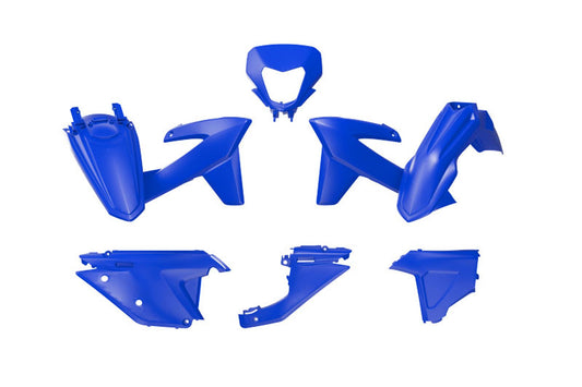 Kit Plastiche Racetech SHERCO 125/250/300/450/500 SENZA PARASTELI 2025-2026 Kit Completo Enduro BLU