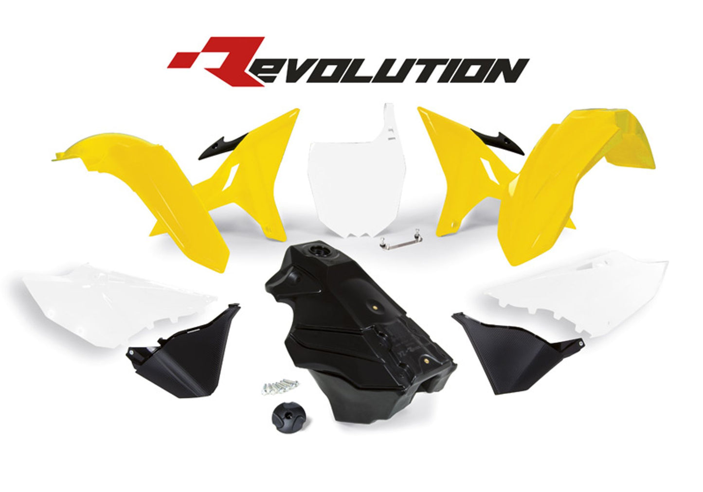 Kit Plastiche Racetech REVOLUTION YAMAHA YZ 125/250 CON SERBATOIO 2002-2022 Kit Completo
