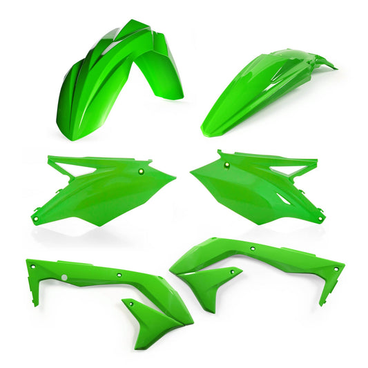 KIT PLASTICHE KAWASAKI KXF 450 2016 USA ACERBIS VERDE