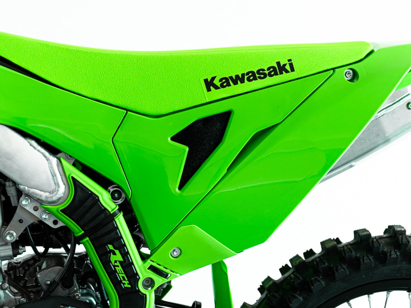 Kit Plastiche Racetech FACTORY KAWASAKI KX 250/450 2024-2026 Kit VERDE FLUO