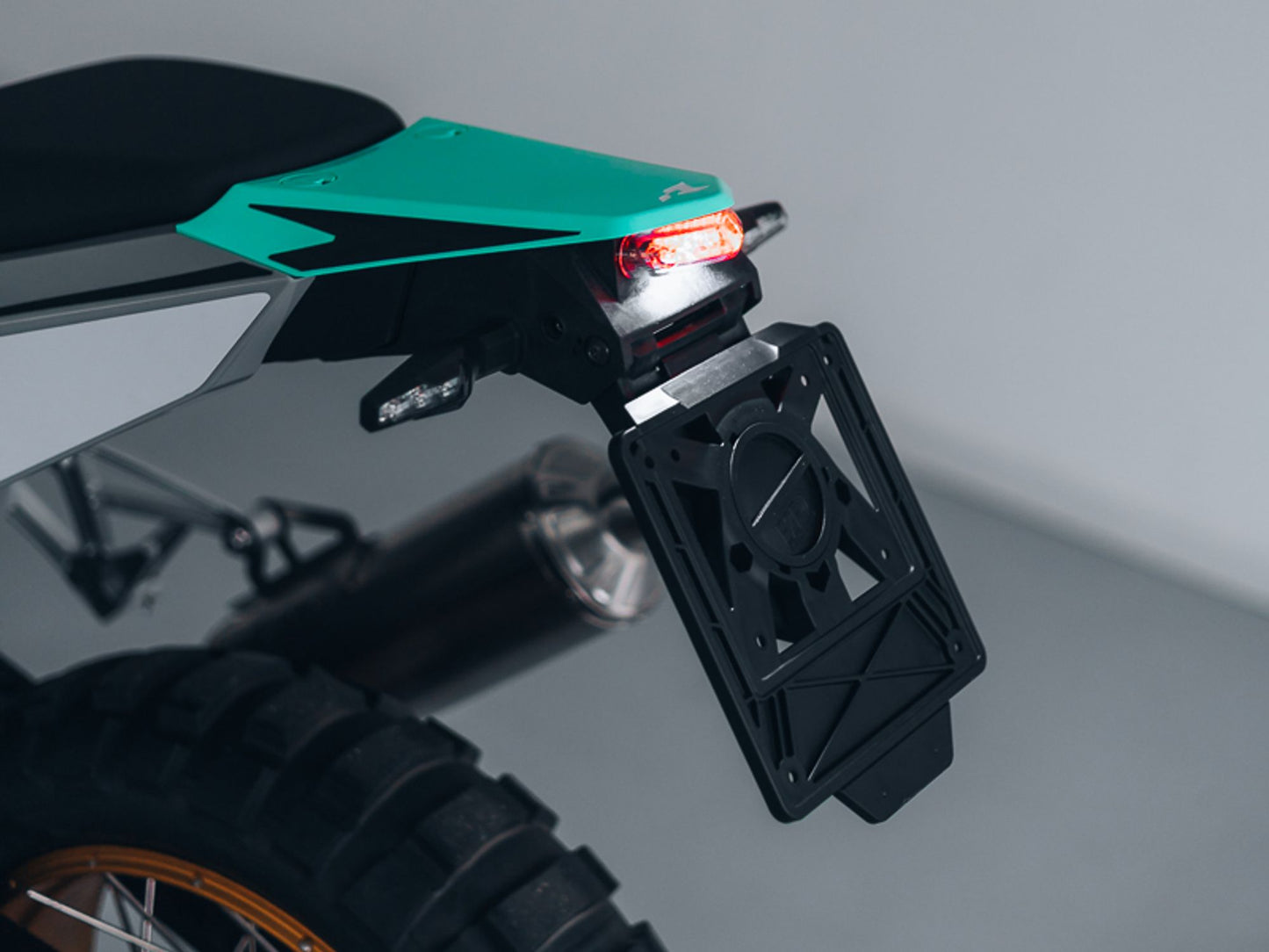 Racetech PORTATARGA INTEGRA KOVE 800 STREET LEGAL 2024-2026 NERO