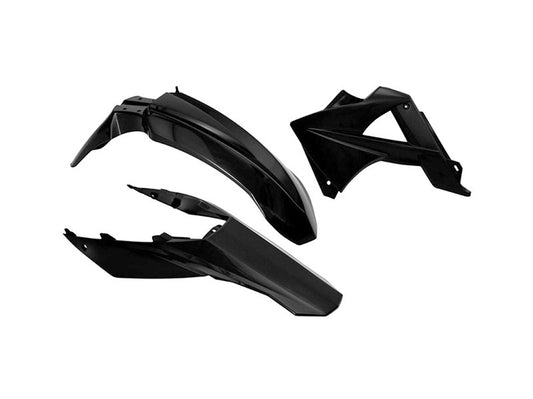 Kit Plastiche Racetech GASGAS EC 125/200/250/300 SENZA TABELLA ANTERIORE Kit NERO