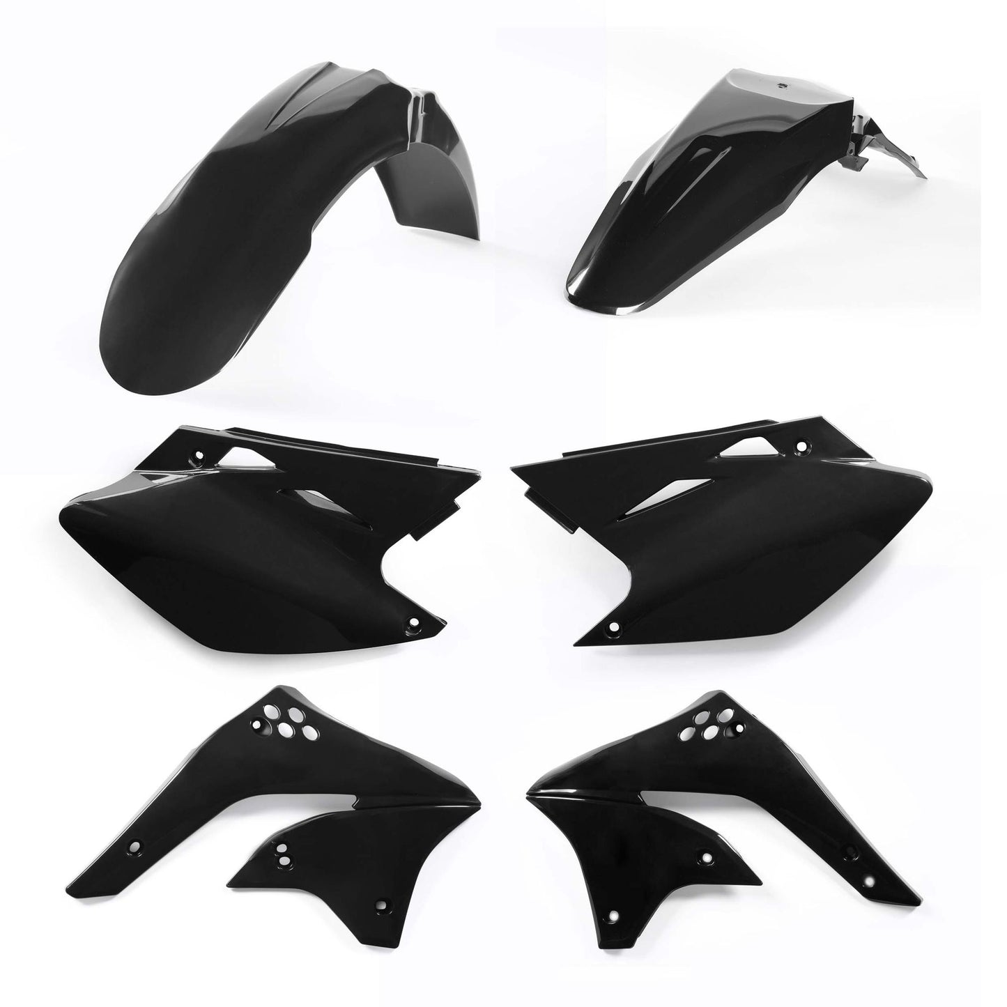 KIT PLASTICHE KAWASAKI.KXF 450 06-08 ACERBIS NERO