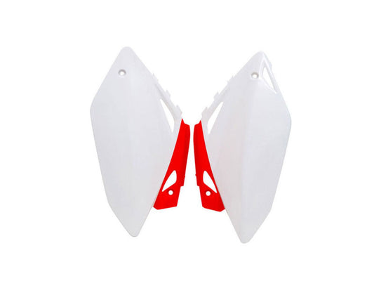 Tabelle Laterali Racetech HONDA CRF 450 2005-2006 BIANCO CRF - ROSSO