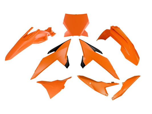 Kit Plastiche Racetech 6 PZ KTM SX 85 OEM 2025-2026 Kit ARANCIONE KTM-NERO