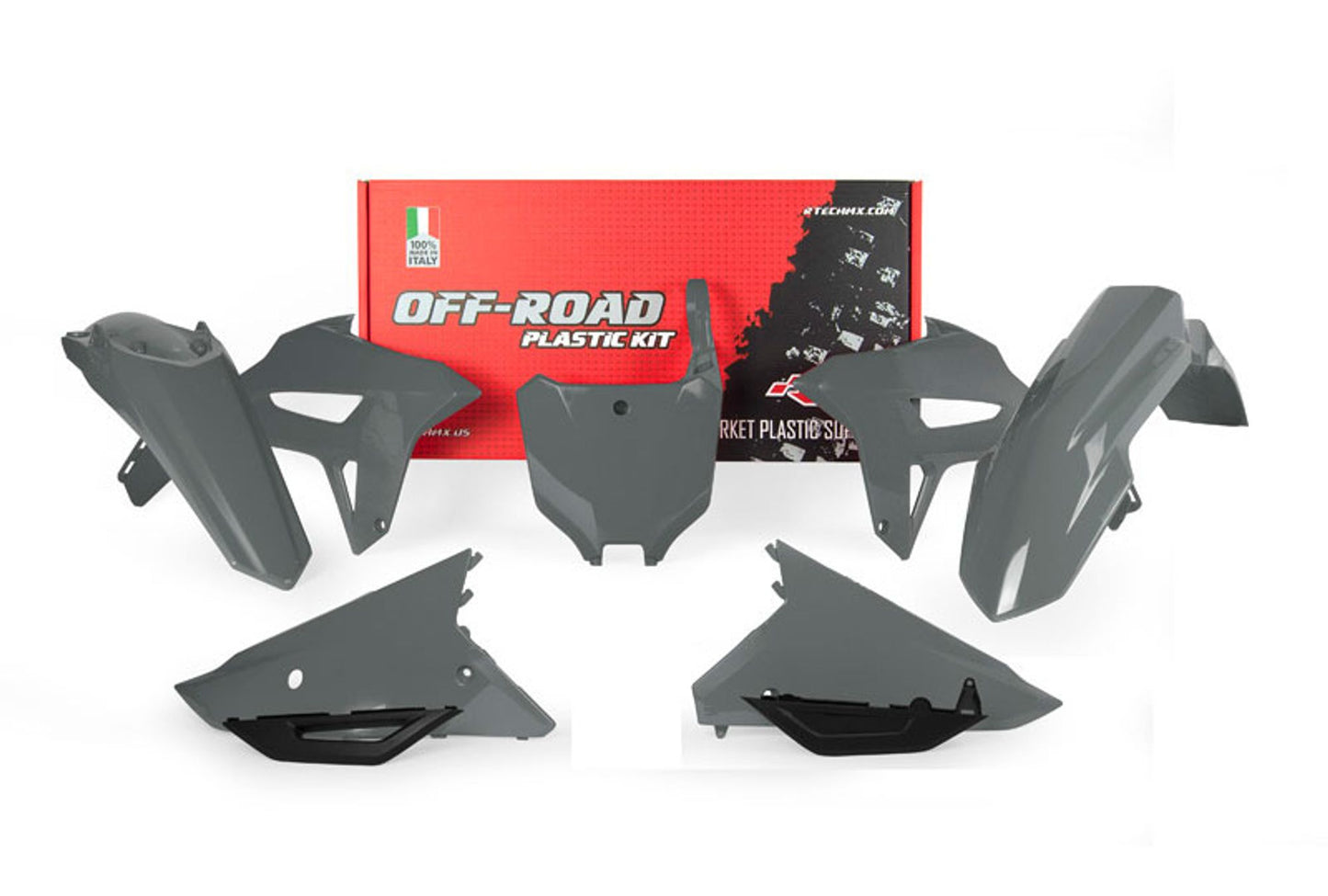 Kit Plastiche Racetech HONDA CRF 250/450 2021-2024 Kit GRIGIO QUANTUM