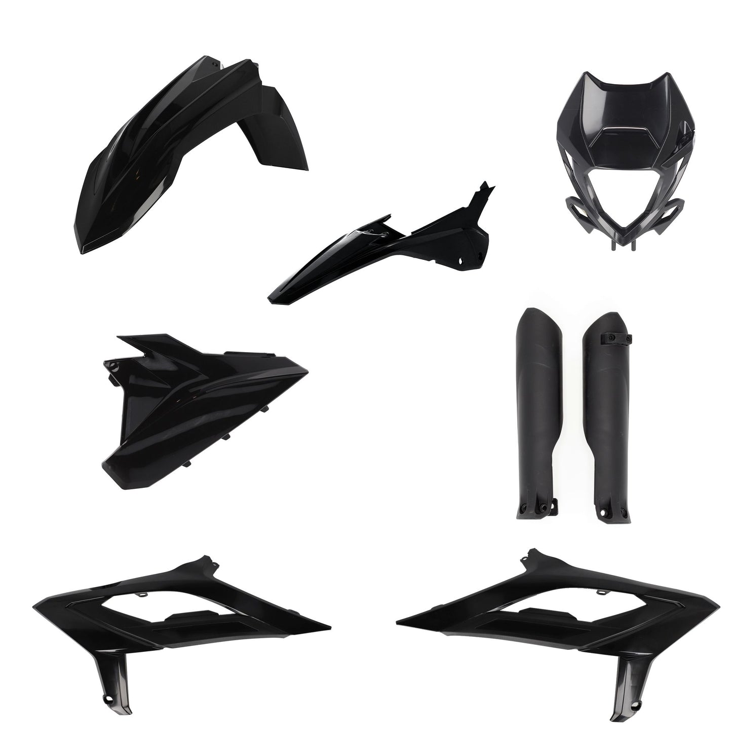 KIT PLASTICHE COMPLETO BETA RR 23 ACERBIS NERO