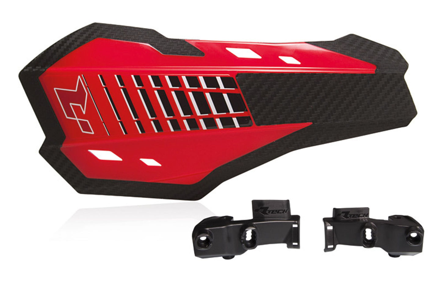 Paramani Racetech HP2 CON KIT MONTAGGIO ALLE LEVE BRAKTEC Mani ROSSO CRF