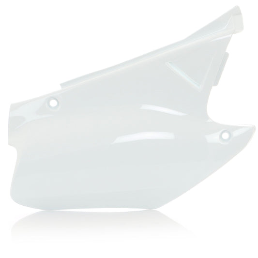 LATERALI PORTANUMERO HONDA ACERBIS BIANCO