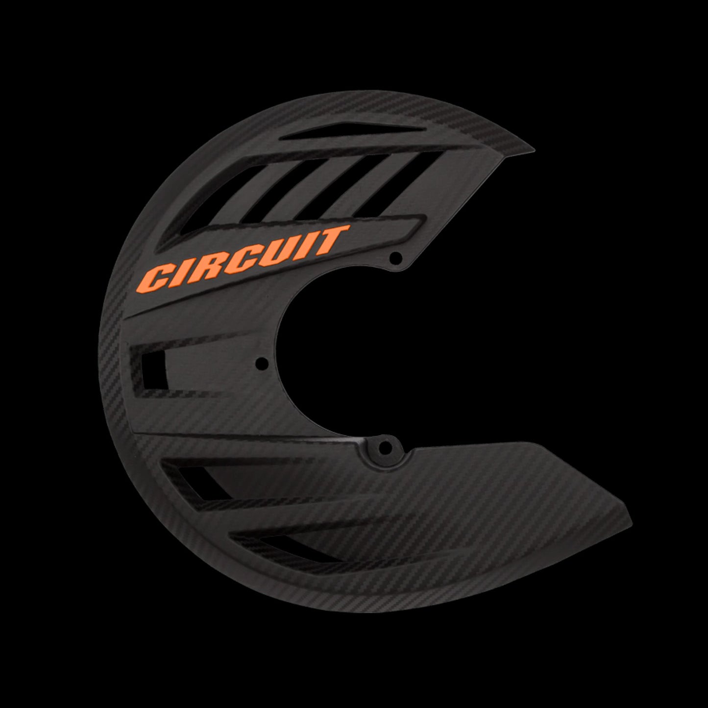 Protezione disco Circuit Balístico carbonio / arancione fluo