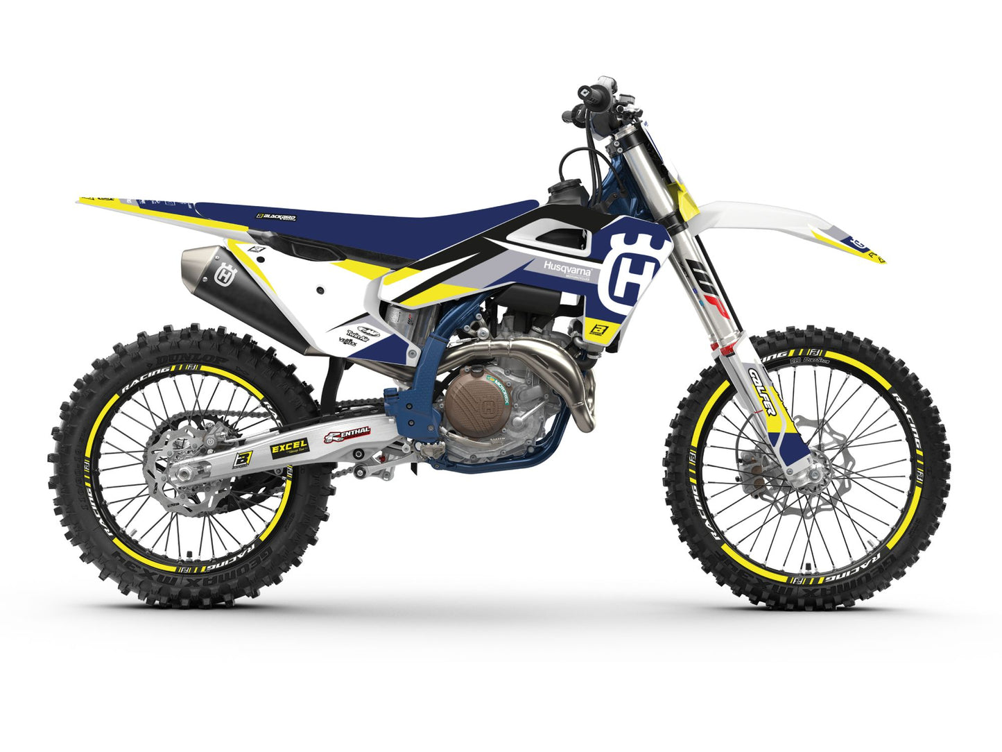 Kit Adesivi Dream 5 Chrome Blackbird Husqvarna FC 350 2025-2026
