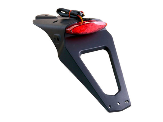 Racetech PORTATARGA LED DEVIL OMOLOGATO NERO