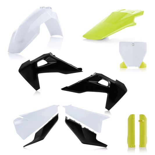KIT PLASTICHE COMPLETO HUSQVARNA TC/FC 19 ACERBIS BIANCO/NERO
