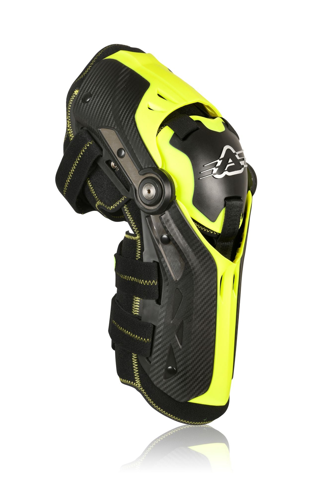 GINOCCHIERA GORILLA ACERBIS NERO/GIALLO