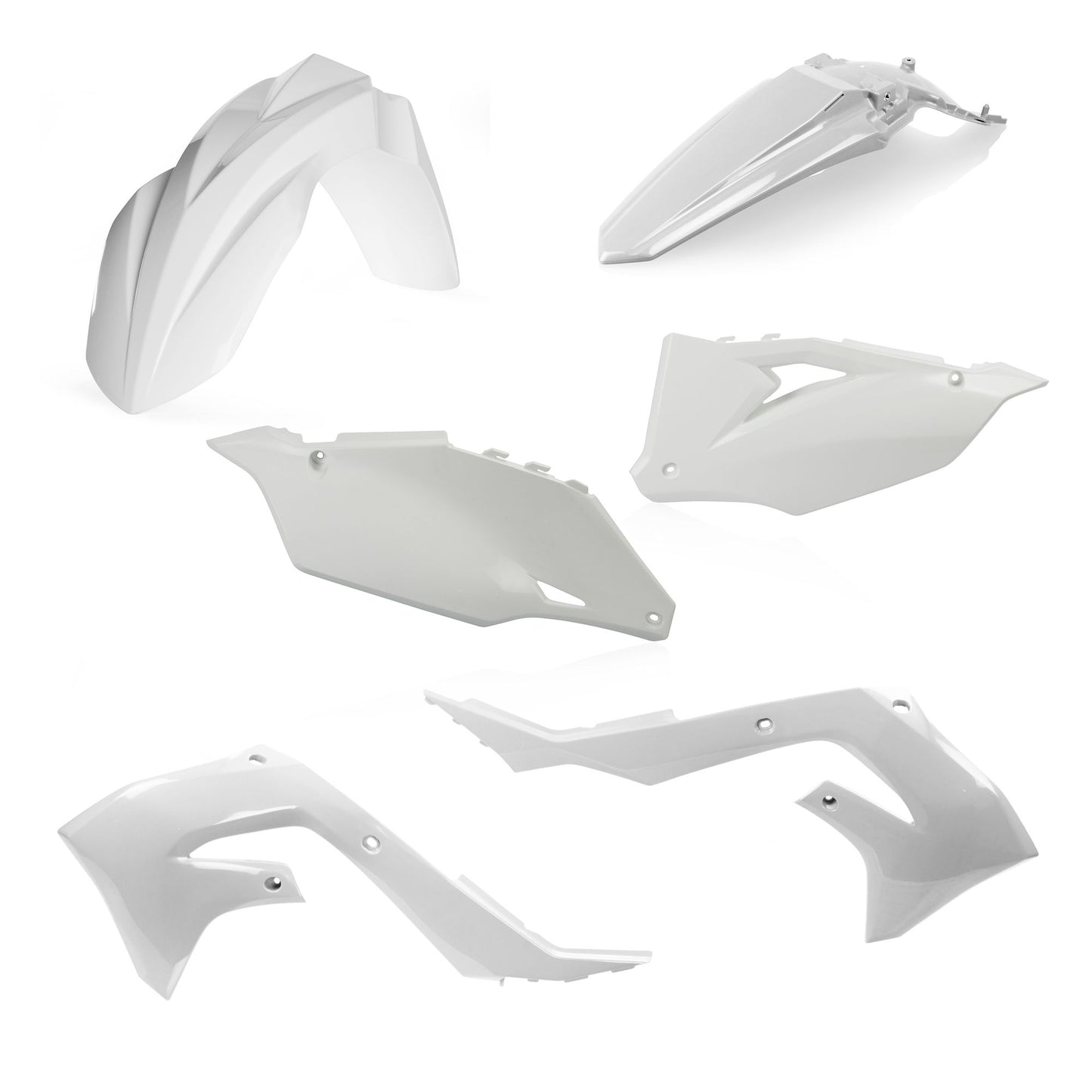 KIT PLASTICHE KAWASAKI KXF450 2019 ACERBIS BIANCO