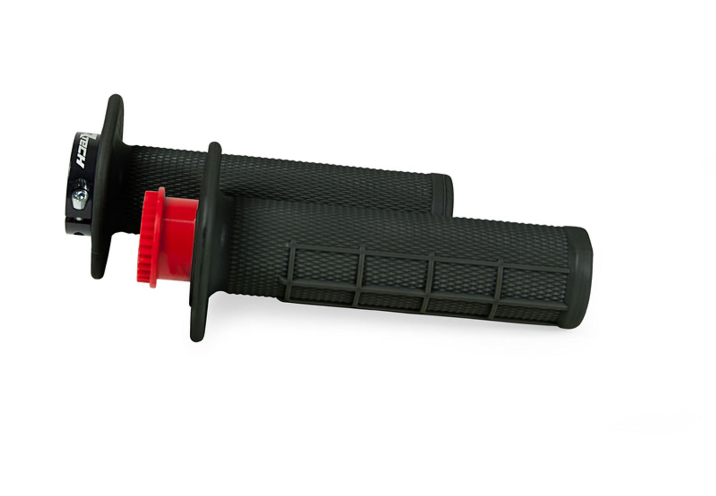 Racetech MANOPOLE R20 LOCK-ON BETA RR 125/200/250/300/350/390/430/480 - MODELLO HALF WAFFLE 2018-2024 NERO
