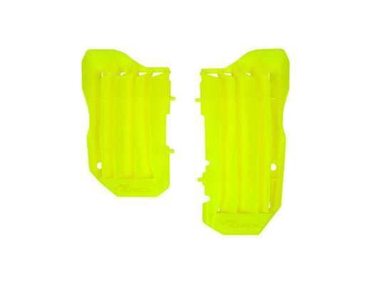 Racetech GRIGLIE RADIATORE HONDA CRF 450 MAGGIORATE 2017-2020 GIALLO NEON