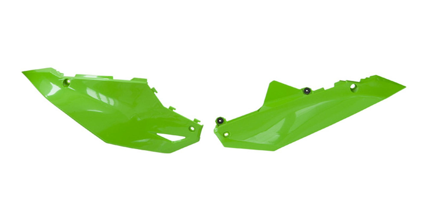 Tabelle Laterali Racetech KAWASAKI KX 250/300/450 2024-2026 VERDE KAWASAKI