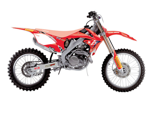 Kit Adesivi Replica Team HRC Blackbird Honda CRF 250 2010-2013