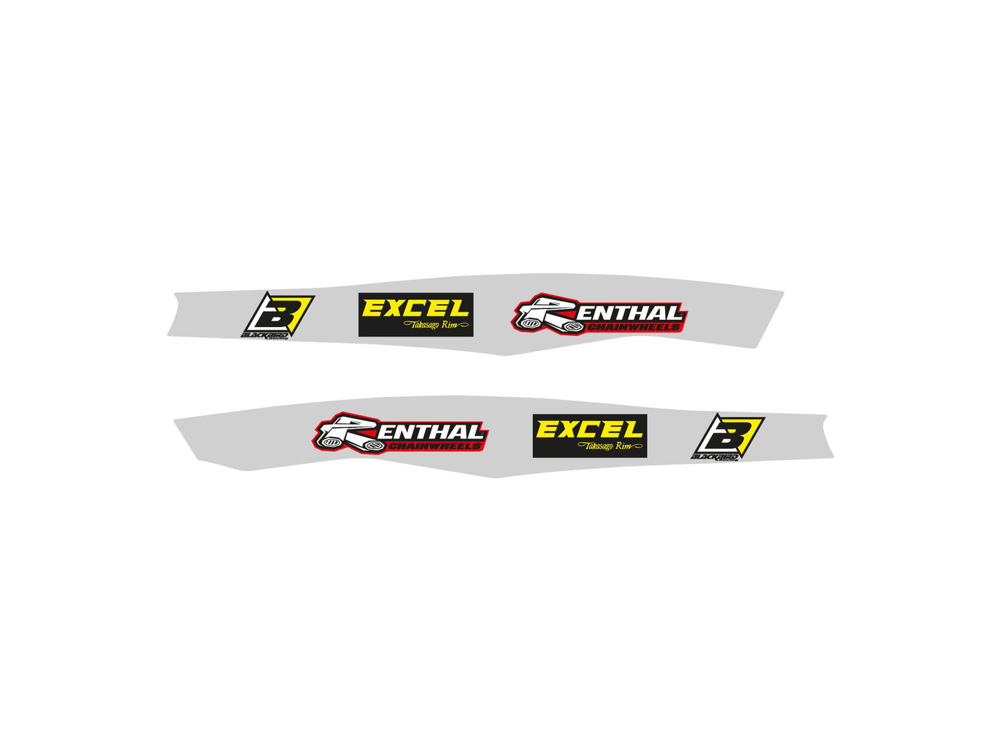 Adesivi Forcellone Blackbird Ktm SX 250 2023-2026