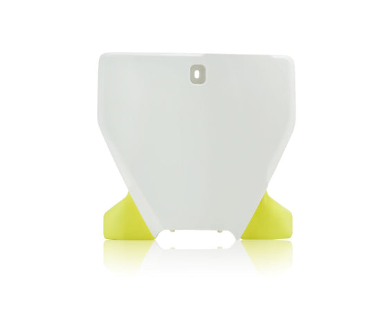 PORTANUMERO ANTERIORE HUSQY FC/TC 19 ACERBIS BIANCO/GIALLO