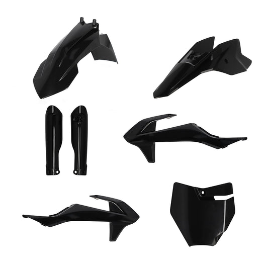 KIT PLASTICHE COMPLETO SX 50 16 ACERBIS NERO