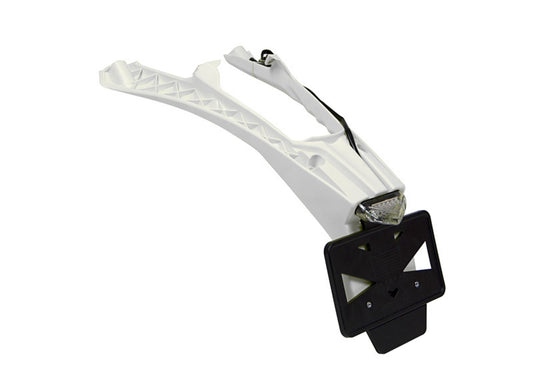 Racetech PORTATARGA INTEGRA HUSQVARNA 150/250/300 STREET LEGAL 2017-2019 BIANCO