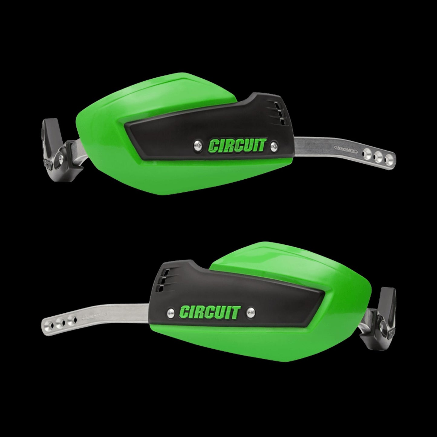 Paramani Circuit Alloy bicomponente Fat Bar nero / rosso fluo