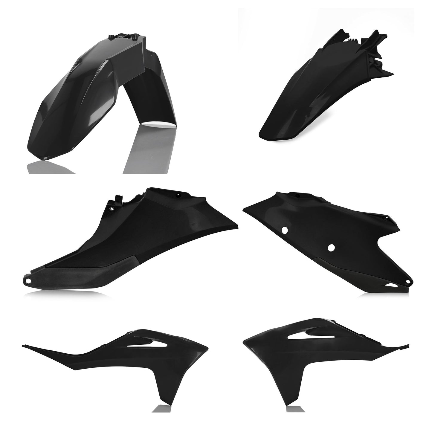 KIT PLASTICHE GASGAS MC-MCF 21 ACERBIS NERO