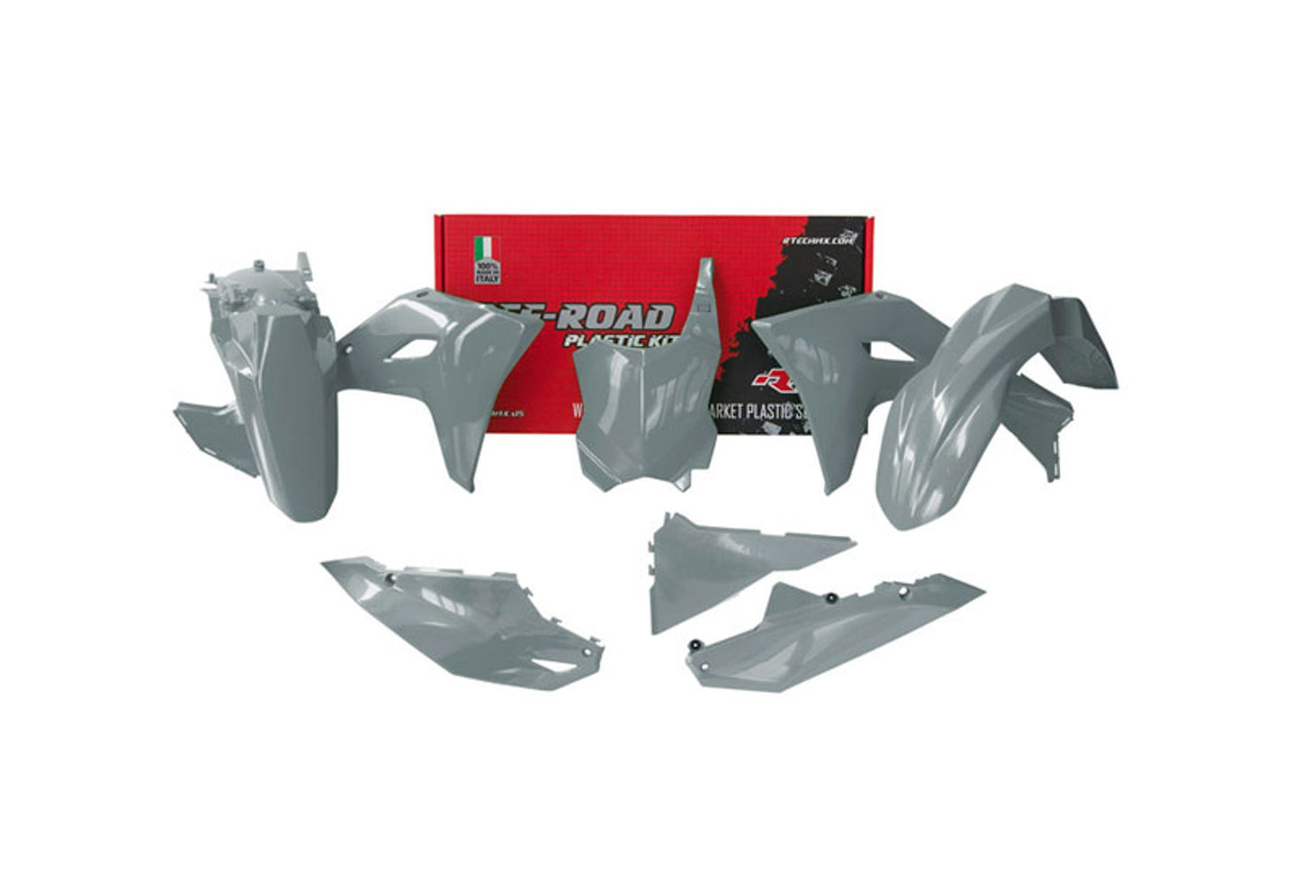 Kit Plastiche Racetech KAWASAKI KX 250/450 2024-2026 Kit GRIGIO QUANTUM