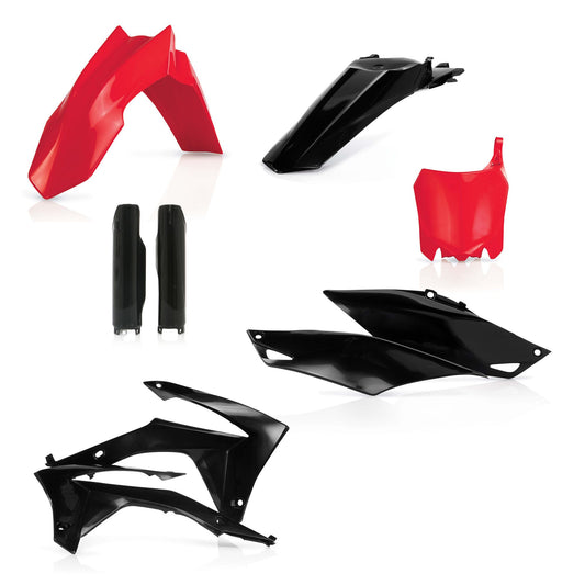 KIT PLASTICHE COMPLETO HONDA CRF450R 2013 ACERBIS ROSSO/NERO