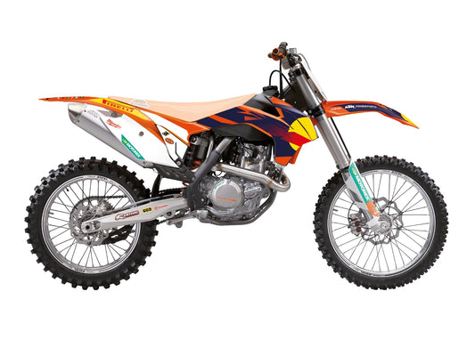 Kit Adesivi Replica Team KTM Factory MxGP 25 Blackbird Ktm SXF 450 2013-2015