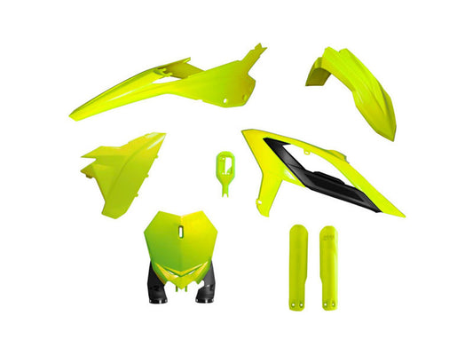 Kit Plastiche Racetech BETA RR CON PARASTELI 2021-2024 Kit GIALLO NEON